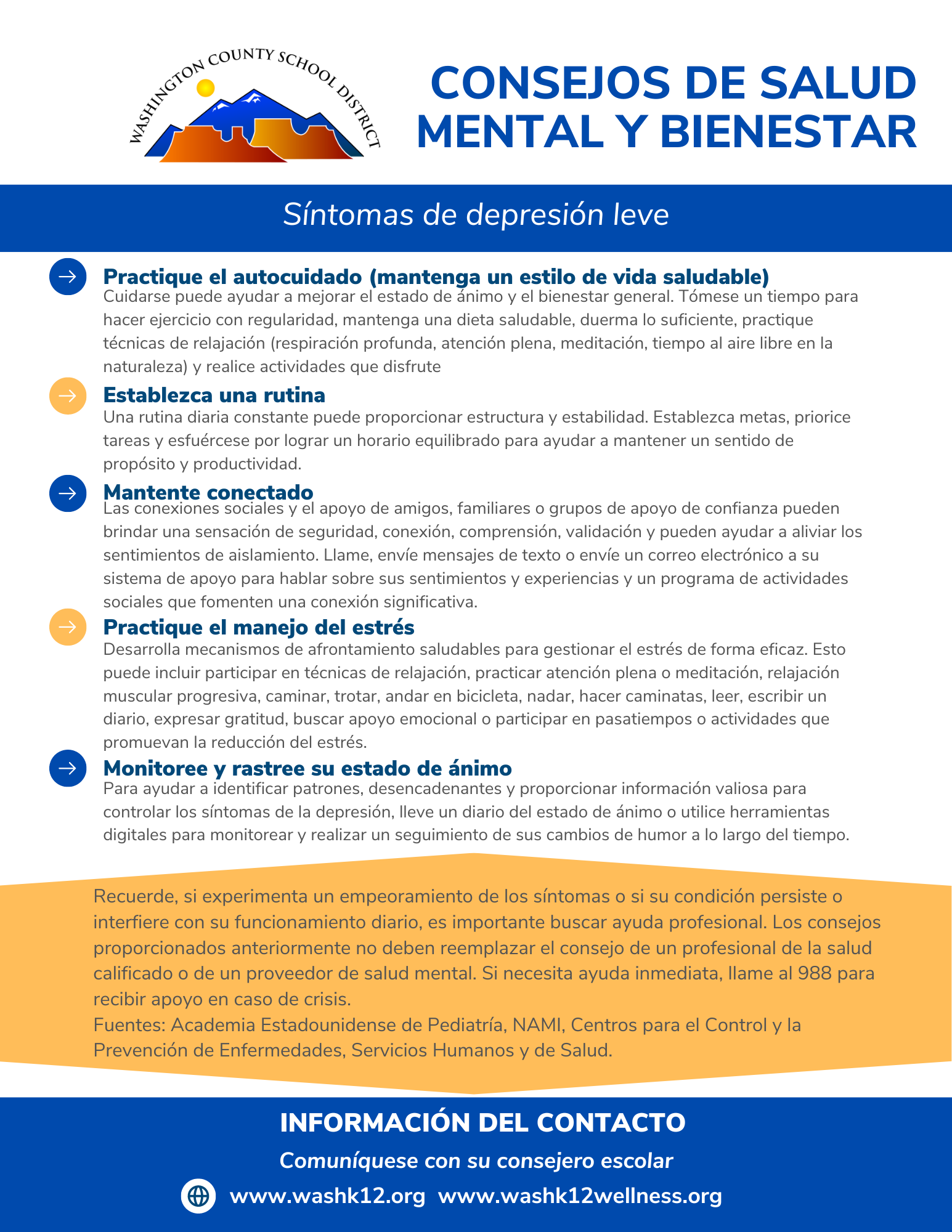 Early Identification – Mental Health and Wellness