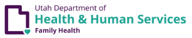 Utah Department of Health & Human Services Logo.