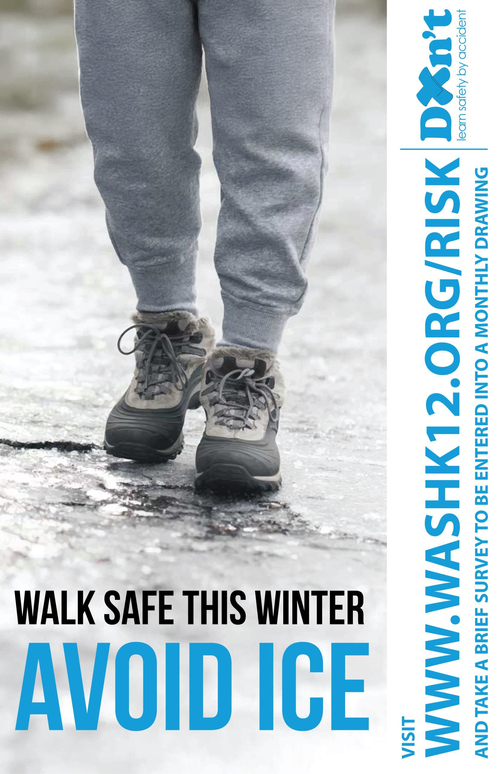 Walk safe this winter Avoid Ice