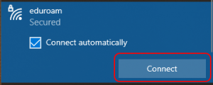 Connect button to pick next.