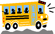 bus side with kids