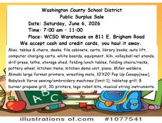 Surplus Sale Information 2026.